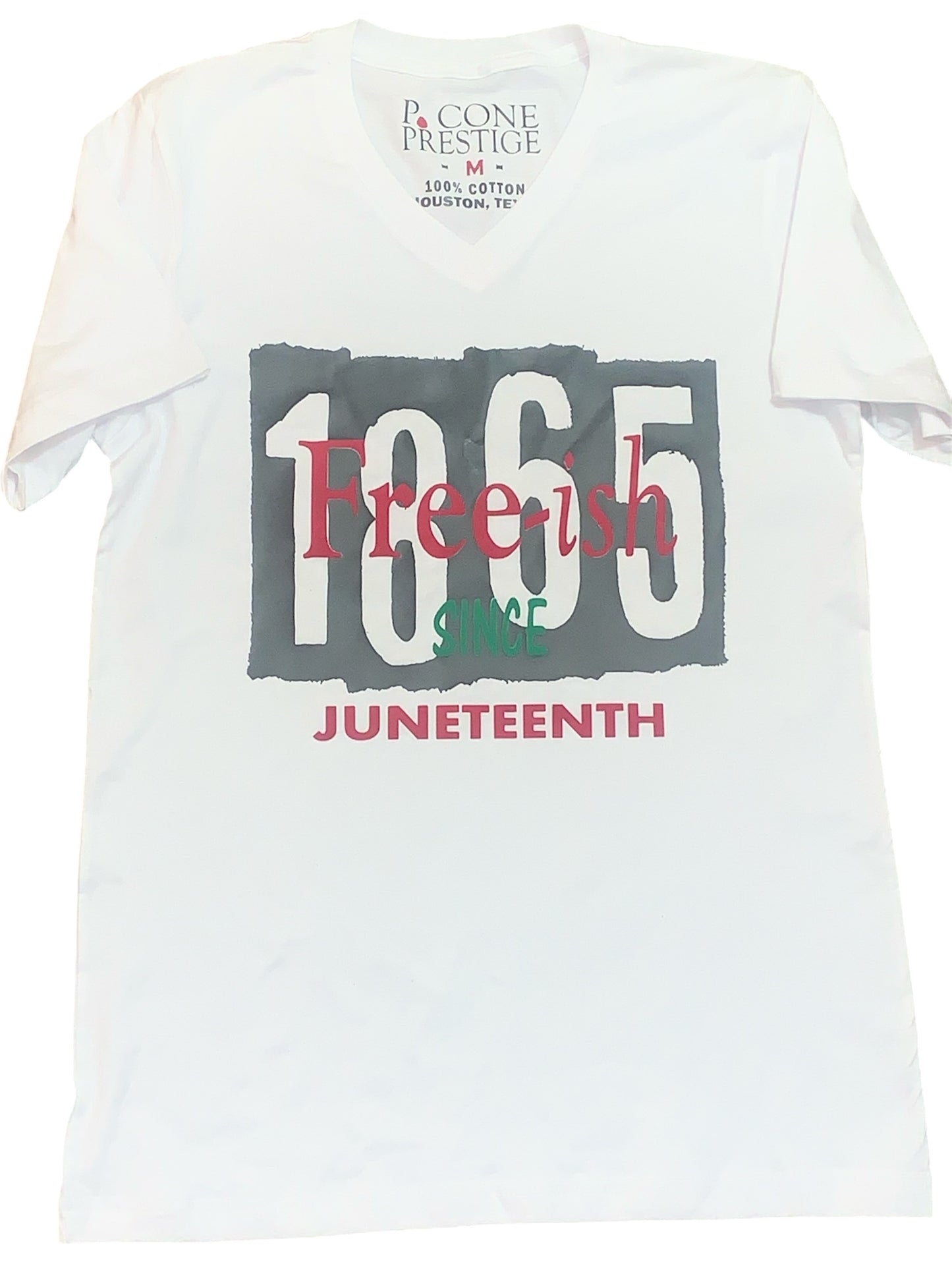 P. CONE JUNETEENTH (V-NECK) image 1