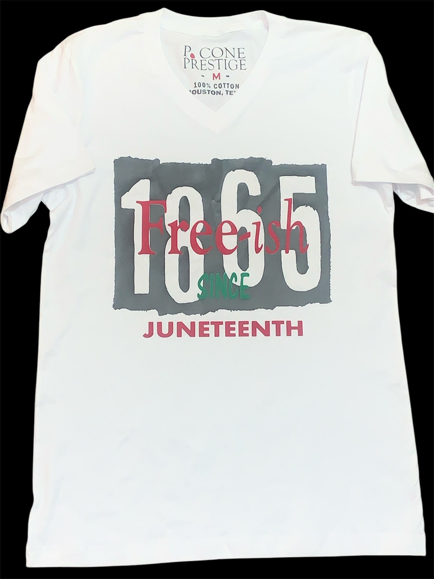 P. CONE JUNETEENTH (V-NECK) image 0