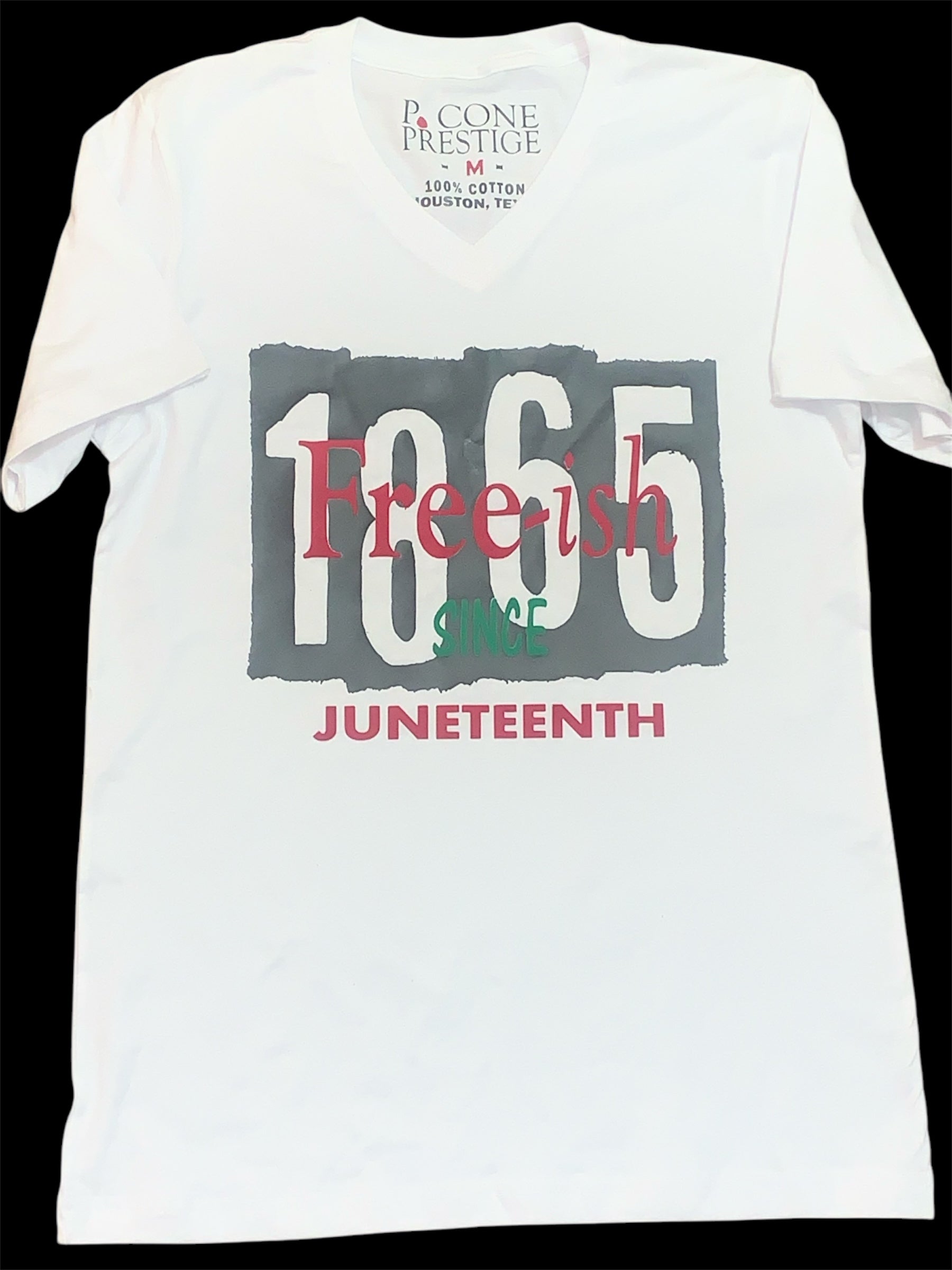P. CONE JUNETEENTH (V-NECK) image 0