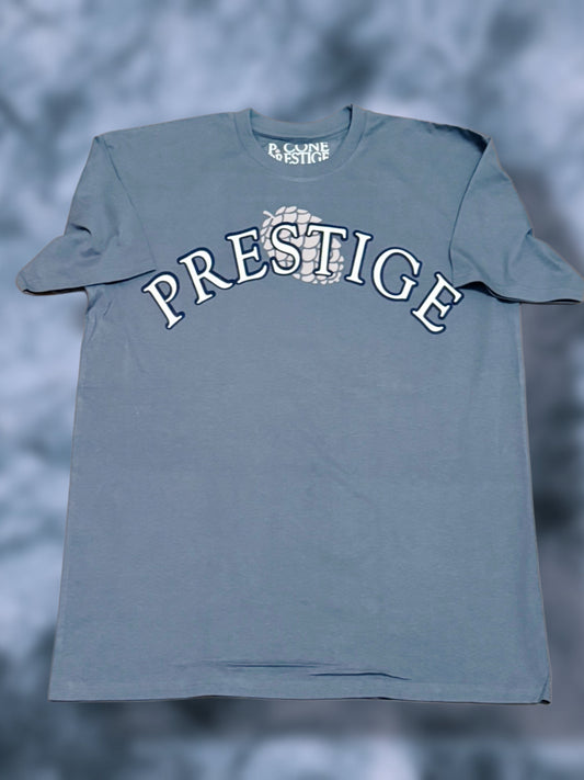 P. CONE PRESTIGE BRAND TEE (GLOWING PRESTIGE) NAVY/GREY