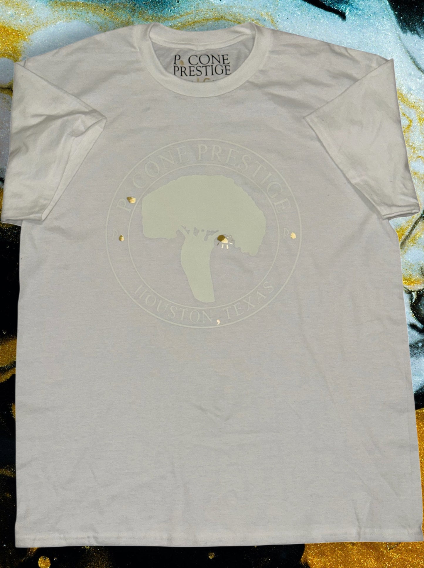 P. CONE PRESTIGE BRAND GLOW (WHITE AND GOLD)