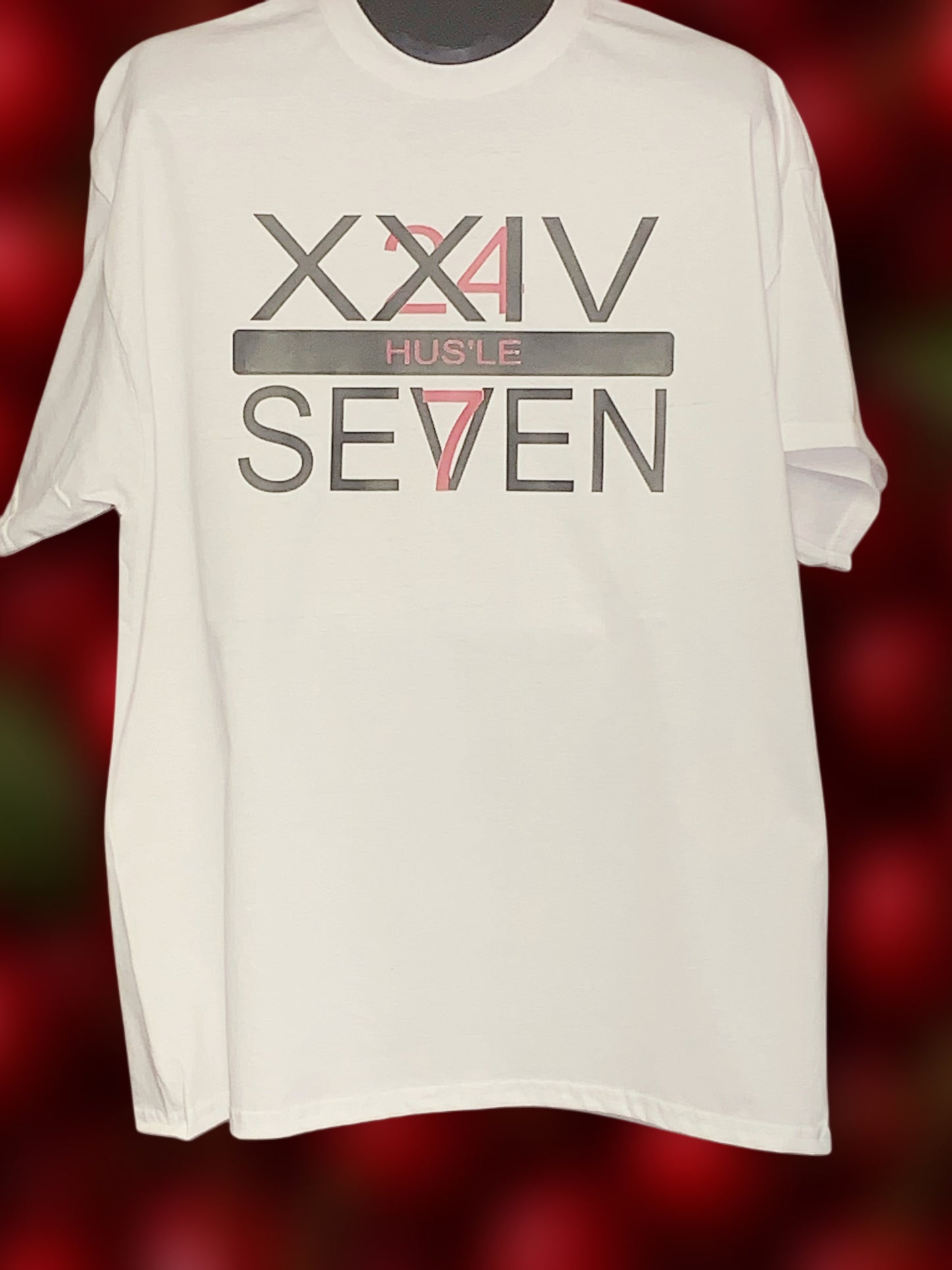 24/7 HUS’LE (BLACK/RED)