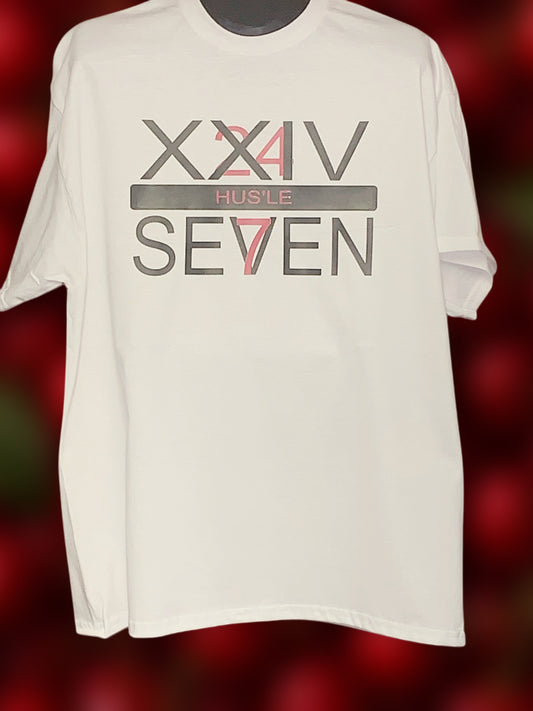 24/7 HUS’LE (BLACK/RED)