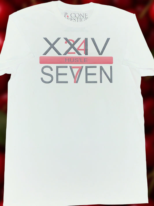 24/7 HUS’LE (BLACK/RED)
