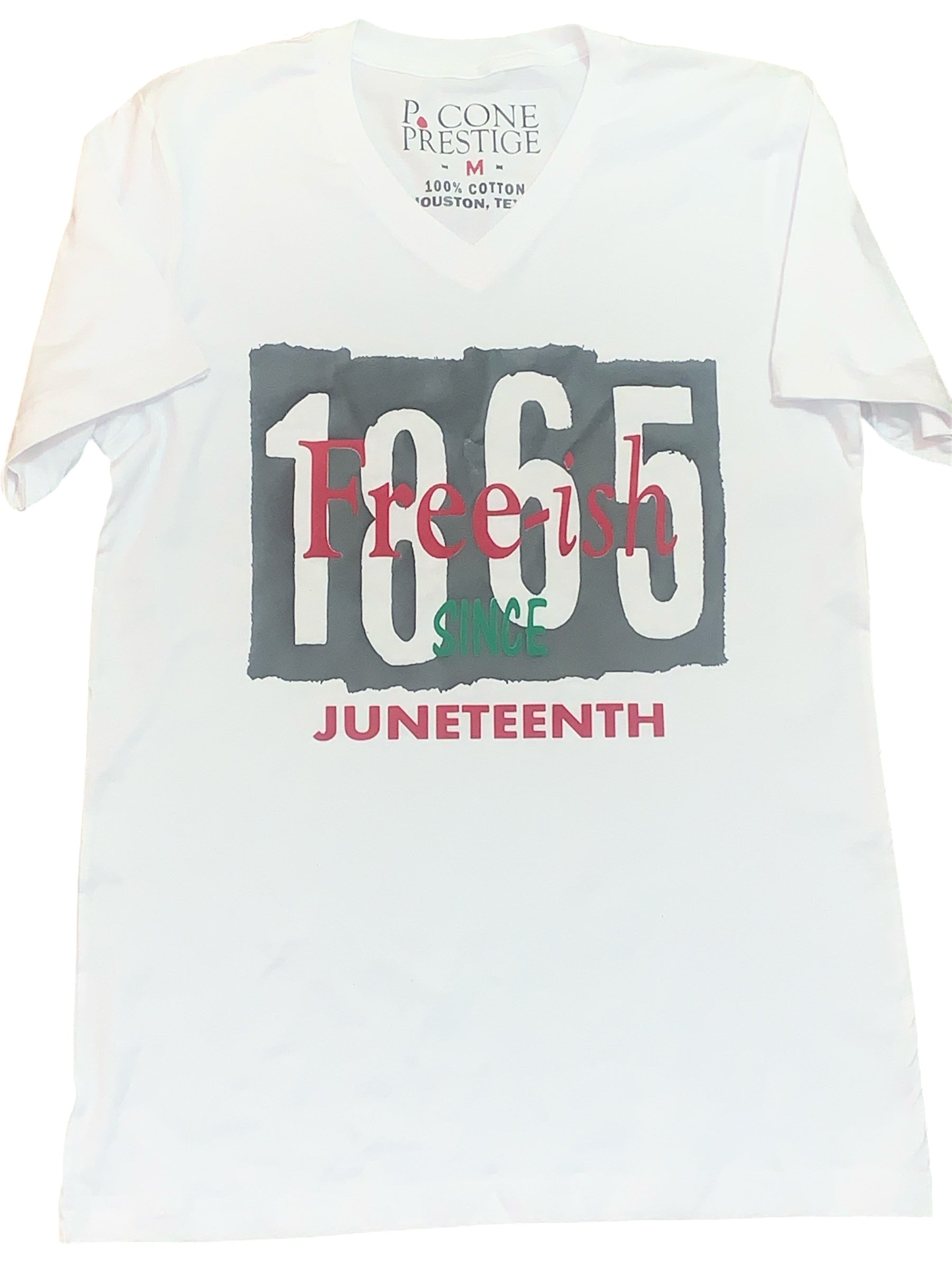 P. CONE JUNETEENTH (V-NECK) image 1